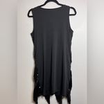 Dress Forum FORUM Roaring 20’s Gatsby Flapper Fringe Black Vintage Dress Women’s Sz XS EUC Photo 2