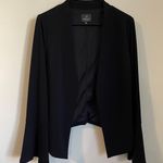 Adrianna Papell Black Bell Sleeve Blazer Photo 1