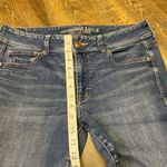 American Eagle Jeans Kick Boot Womens Size 14 Long Super Stretch Blue Denim Photo 2