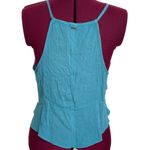 O'Neill Kietrie Solid Tank Plunge Deep V Cross Front Skimmer Viscose Top NWT L Photo 5