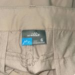 Willit Womens 45 Golf Shorts Quick Dry Outdoor Khaki Shorts Size 6 Photo 5