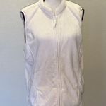 basic editions  cream sleeveless plush vest Photo 0