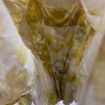 Zimmermann Wonderland Linen Silk Blend Organza Daffodil Scalloped Blouse Photo 5