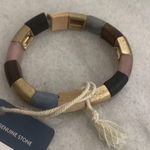 Universal Threads Universal Thread bracelet genuine stone stretch earth tone jewelry Photo 2