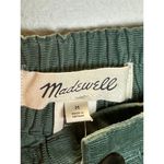 Madewell Women's Size M Green Corduroy Casual Pants NWOT Photo 3