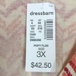 Roz & Ali NWT  Women’s Poppy Fields Chevron Pattern Button-Up Cardigan Sweater Photo 5