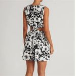 Faithfull the Brand Faithful The Brand La Pineta Dress Women 12 White Black 100% Linen Short Cut Out Photo 1