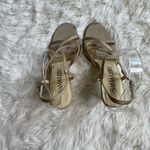 Sam & Libby  Beige Open Toe Heels 8M Photo 5