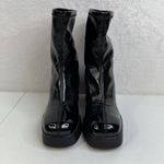 Call it spring  Size 6.5 Shauna Boots Whimsigoth Goth Platform Block Heel Patent Photo 3