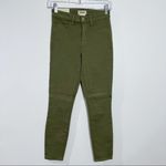 L'Agence NWT Margot High Rise Skinny Jeans In Basil Size 25 Photo 1