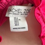 Rachel Zoe Pink Ruffled Tie Front Blouse Photo 11