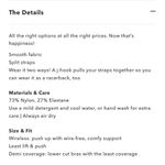 Aerie NWT  Real Happy wireless push up bra sz 32D Photo 5