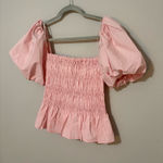 ASTR  The Label Pink Puff sleeve top Photo 0