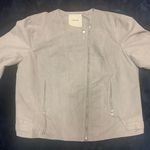 Maurice's Light Grey Suede Jacket  Photo 2