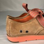 Johnston & Murphy  Bree Tan Perforated Suede Lace Up Shoes Peach‎ Womens 7.5 Photo 7