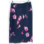 Joie  Alphina Front-Drape Floral-Print Knee-Length Skirt NWT Photo 6