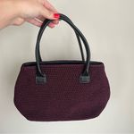 The Sak NWT  By Elliot Lucca Berry Crochet Handbag with Leather Handles Photo 5