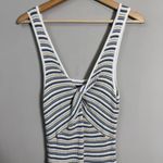 Abercrombie & Fitch  Striped Knit Bodycon Mini Dress Women Large Reversible NWOT Photo 8