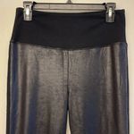 Spanx Assets All Over Faux Leather Black Leggings High Waist Size XL EUC #0379 Photo 1