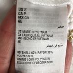 JM Collection - Flowy Bohemian White Maxi Skirt - S Photo 4