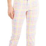 Charter Club Women Bristol Capri Plaid Cotton Size 16 P Photo 0