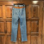 Good American  ICON Faux Suede Front Straight Leg Jeans Women’s 2 26 Western Photo 4