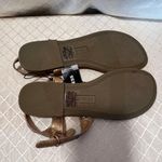 EXPRESS Sling Back Bling Flat Sandals Photo 4