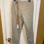 MET Chino & Friends women's size 27 tapered & pleated button fly pants 30x28 Photo 3