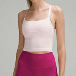 Lululemon  | Women's | Athletic | Strappy Seamless Yoga Shelf Tank | Pink | 4 Photo 0