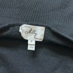 Milly New York 100% Cashmere Chunky Gold Chain Knit Halter Top Black/Gold XS (P) Black Photo 4