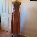 Azazie  Women’s Dress Dusty Rose Chiffon size C S/M Photo 9