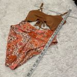 Power 2 Flower Cut Out One Piece Swimsuit in Gold Floral Medium Photo 4