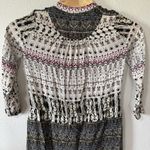 Anthropologie Tiny Dress Womens Small Gaina Floral Drop Waist Long Sleeve Boho Photo 6