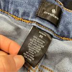 Dress Barn Blue Mid Rise Ankle Skinny Jeans Womens 20W Lace Up Ankle Y2K Zip Fly Photo 4