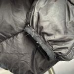 Forever 21 lightweight black hooded puffer jacket zip front with two pockets M Photo 8