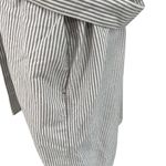 Everlane The Oxford Shirt Dress Striped White & Grey Button Down Size Small Photo 10