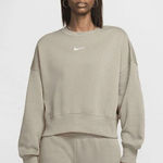 Nike Phoenix Fleece Oversized Crewneck Sweatshirt Photo 0