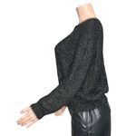 Sézane Zephir Oversized Knit Jumper, Black, XS Photo 6