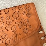 Rebecca Minkoff Cheetah Oversized Leather Envelope Clutch Bag Photo 11