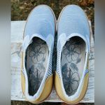 Tommy Bahama  Blue and White Striped Casual Slip-Ons Photo 4