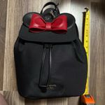 Kate Spade Black and Red Bow Disney Minnie Mouse Backpack NWT Photo 4