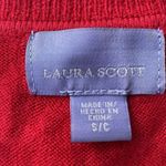 Laura Scott Christmas Sweater Long Sleeve Pullover Knit Soft Sweater Rhinestones Women’s S Photo 7