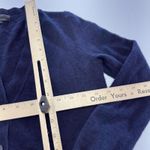 J.Crew  Sweater Womens XS Navy Blue Wool Nylon Cashmere Blend‎ Button Cardigan Photo 7