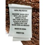 True Craft NWT  Spring Sweater Womens S‎ Brown Tunic Open Knit Lightweight Comfy Photo 3