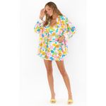 Show Me Your Mumu  Floral Weekday Button‎ Up Sz Medium Photo 1