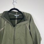 Title Nine Women's Full Zip Sweatshirt Green Sz L Photo 2