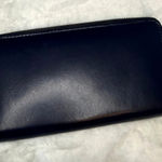 Marc Jacobs  Navy Blue Zip Around Wallet Photo 0