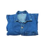 DL1961 Freja Jumpsuit Long Sleeve Blue Denim Tripoli Size Large Photo 15