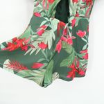 Lovers + Friends  Kelly Satin Tropical Hot Tropics Floral Cut Out Shorts Romper S Photo 4