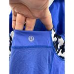 Lululemon  Top Womens 4 Tank Push Your Limits Blue Sprinkler Ikat Racerback Yoga Photo 3